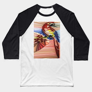 Stand glass Parrot Baseball T-Shirt